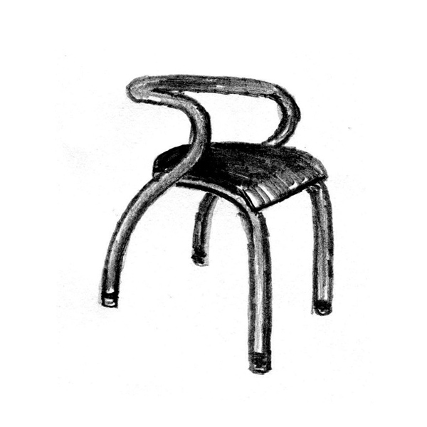 Jacques Hitier Mullca 300 Chair | Jacques Hitier Chaise Mullca 300 | Chair 1950s